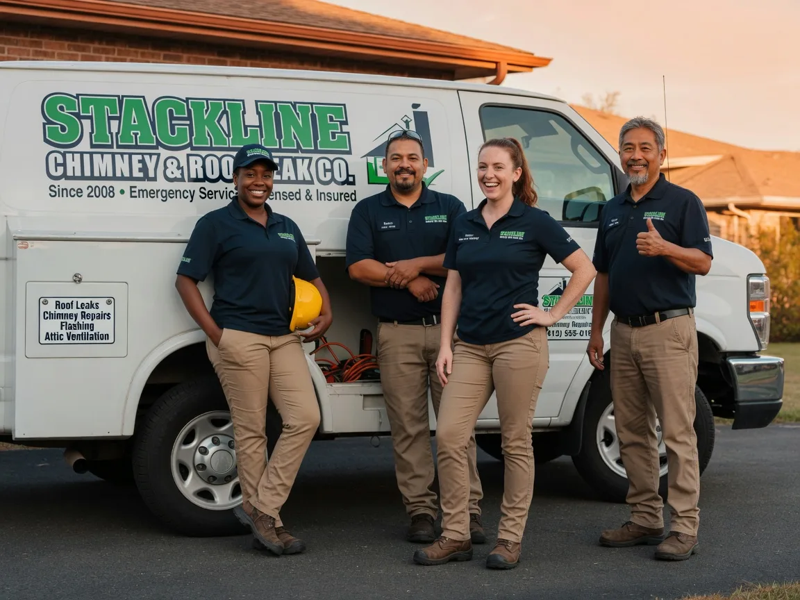 Chimney flashing repair company in Fairmount, IN